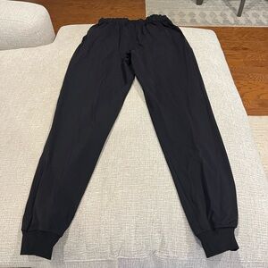 Lululemon Black Joggers Stretch Hi Rise Jogger